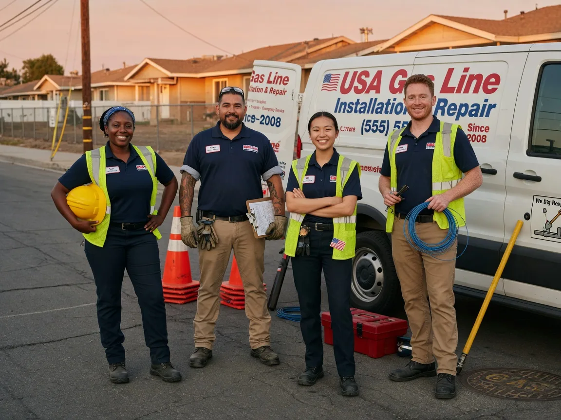 Gas Line Installation company in Geyserville, CA